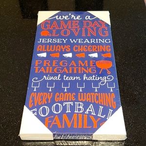 🏈Football Family Canvas Art